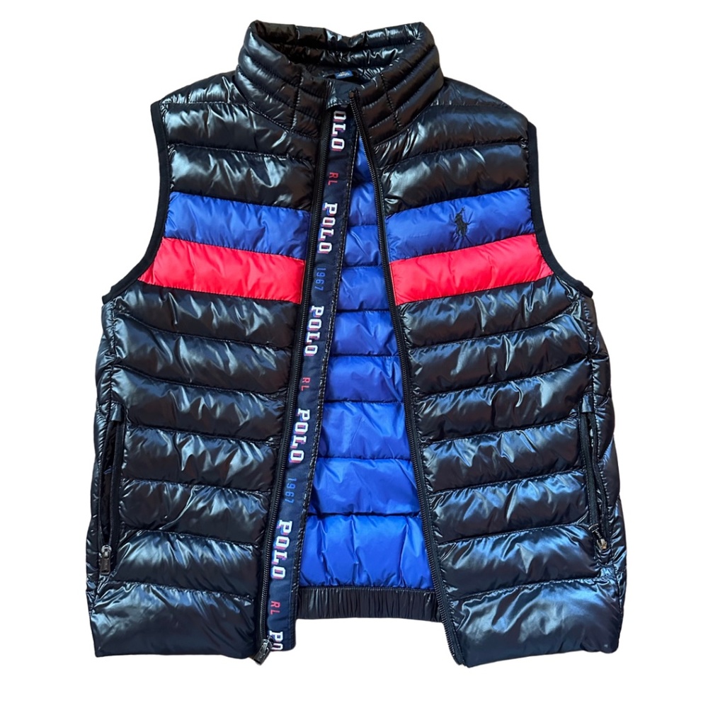 Ralph Lauren Polo Puffer Vest boys size 8